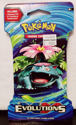 Pokemon TCG: XY Evolutions, Blister Booster Sleeved Pack From 2016 NEW SEALED - Image 1