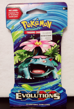 Pokemon TCG: XY Evolutions, Blister Booster Sleeved Pack From 2016 NEW SEALED - Image 3