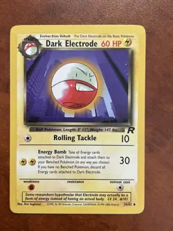 Pokemon-Dark Electrode-Team Rocket 34/82-LP - Image 1