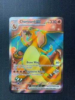 Pokemon Charizard ex - 183/165 183 - SV Scarlet & Violet 151 Holofoil #5 NM - Image 1