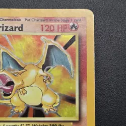Pokemon TCG Base Set Charizard 4/102 Holo Rare Unlimited EN Wizards 1999 - Image 4