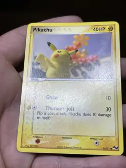 Pikachu Promo 016/017 POP Series 2 Regular 40 HP English Yuka Morii - Image 2