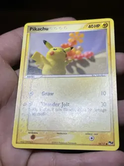 Pikachu Promo 016/017 POP Series 2 Regular 40 HP English Yuka Morii - Image 3