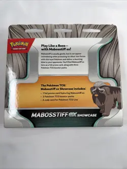 Pokemon TCG: Mabosstiff EX Showcase Box Sealed (3 Booster Packs, Contents Vary) - Image 4