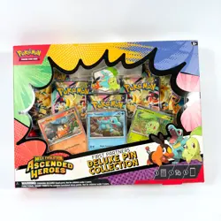 Pokemon TCG Mega Evolution Ascended Heroes First Partners Deluxe Pin Collection - Image 1
