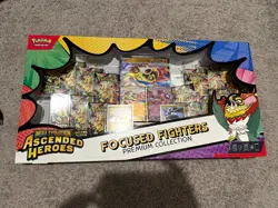 Pokemon TCG Focused Fighters Premium Collection Box 14 Packs English 2026 - Image 1