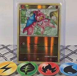 Pokemon TCG Gligar 49/90 Undaunted Reverse Holo 2010 MP - Image 1