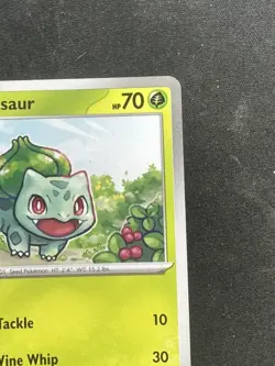 Bulbasaur Unconfirmed My First Battle Pokemon Near Mint White border stamped - Image 2