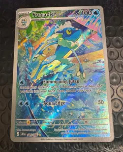 Frogadier 089/086 Chaos Rising IR Holo Pokemon TCG NM - Image 3