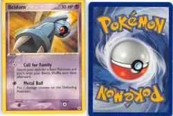 Beldum 54/101 Common Hidden Legends Pokemon LP - Image 3