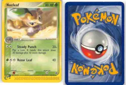Nuzleaf 48/100 Uncommon Sandstorm Pokemon MP - Image 3
