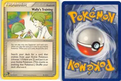 Wally's Training 89/100 Uncommon Sandstorm Pokemon MP Sugimori - Image 3