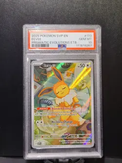 Pokemon TCG Black Star Promo Eevee #173 PSA 10 - Image 1