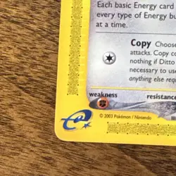 The Pokemon Company Pokemon TCG Ditto Regular Common Skyridge 51/144 EN 50HP - Image 2