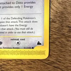 The Pokemon Company Pokemon TCG Ditto Regular Common Skyridge 51/144 EN 50HP - Image 3