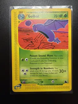 Golbat 60/144 Non Holo Pokemon Skyridge E Series NM- (Tomokazu Komiya Art) - Image 1