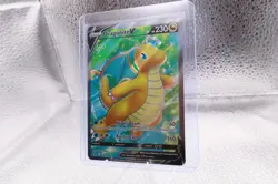 Pokemon Co. Dragonite V 076/078 Pokemon GO Ultra Rare Full Art Holo Eng 2022 - Image 3