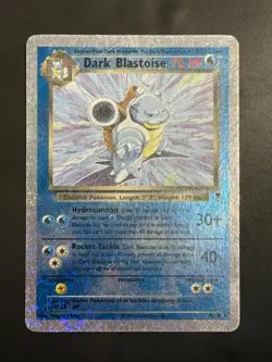 Dark Blastoise [Reverse Holo] #4 Pokemon Legendary Collection - Image 2