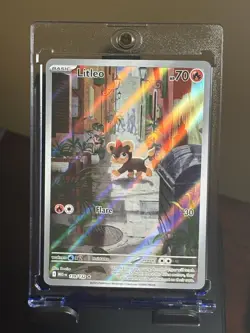Litleo 139/132 Me01: Mega Evolution Holo Illustration Rare Pokemon - Image 1