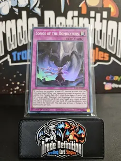 RA05-EN081 Songs of the Dominators Super Rare 1st Ed YuGiOh - Image 1