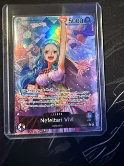 One Piece Nefeltari Vivi OP04-001 Leader Foil Alt Art - Image 1