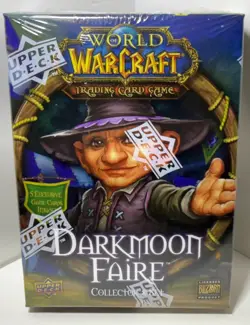World of Warcraft TCG Darkmoon Faire Collector’s Card Set Sealed Unopened Mint - Image 1