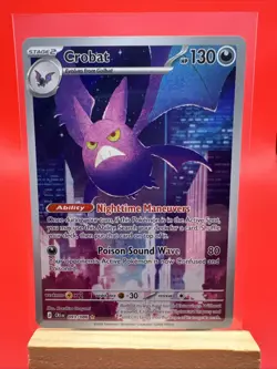 Crobat 093/086 - Illustration Rare - Pokemon TCG: Chaos Rising - English NM - Image 1