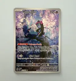 Pokemon TCG Munkidori 072/064 Sv: Shrouded Fable IR Full Art Holo EN - Image 1