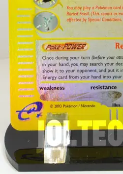 Pokemon TCG Card - Buried Fossil (Skyridge Set) 47/144 Reverse Holo Common - Image 4
