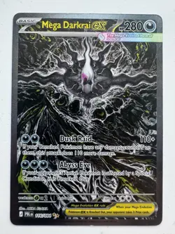 Mega Darkrai ex 116/084 Pitch Black Special Illustration Rare PokemonTCG English - Image 1