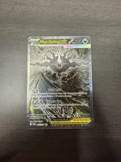 Mega Darkrai ex 116/084 Pitch Black Special Illustration Rare PokemonTCG English - Image 3