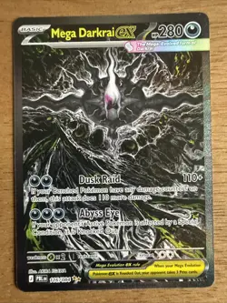 Mega Darkrai ex 116/084 Pitch Black Special Illustration Rare PokemonTCG English - Image 1