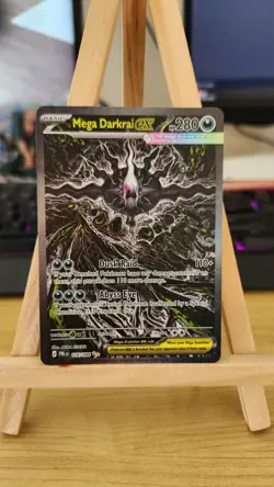 Mega Darkrai ex 116/084 SIR Special Illustration Rare Pitch Black - LP - Image 1