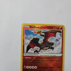 Radiant Charizard 020/159 Crown Zenith Radiant Rare Holo 160 HP English NM - Image 3