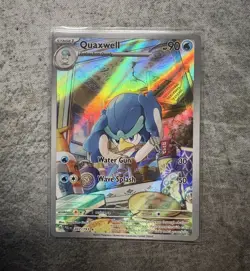Quaxwell 207/193 SV02 Paldea Evolved Illustration Rare Holo Eng Stage 1 90 HP - Image 1
