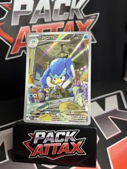 Pokemon TCG Paldea Evolved Quaxwell 207/193 Illustration Rare Full Art Holo - Image 1