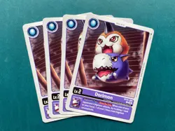Dorimon BT25-006 Playset Dual Revolution Digimon Card Game x4 - Image 1