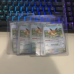 Eevee - (Pokemon Day 2025) (Reverse Cosmos Holo) 074/131 Miscellaneous Cards... - Image 1