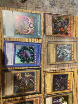 Yu-Gi-Oh Card Lot W/ BGS Blue Eyes, Dark Magician, Ancient Forest Etc! 80 Total - Image 2