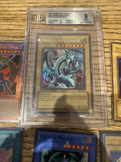 Yu-Gi-Oh Card Lot W/ BGS Blue Eyes, Dark Magician, Ancient Forest Etc! 80 Total - Image 3