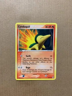 Cyndaquil 59/101 EX Hidden Legends - Common Pokemon Card - NM/Mint - Image 1