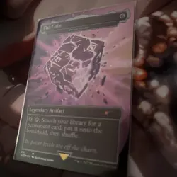 Foil Fortnite Secret Lair The Cube Planar Bridge Magic cards MTG NM - Image 1