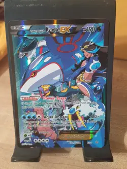 Team Aqua's Kyogre EX Card 6/34 Double Crisis MP apparently altered - Image 2