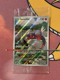 Koraidon 014 Sv: Scarlet & Violet Promo Cards Holo Sealed - Image 1