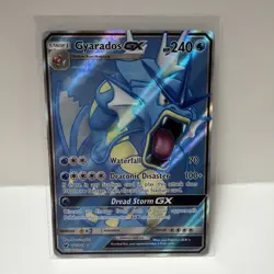 Pokemon TCG Gyarados GX Full Art Ultra Rare Card 101/111 Crimson Invasion - Image 2
