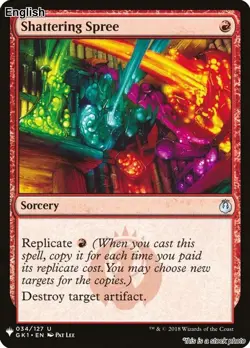 MTG Shattering Spree [LIST - 34] LP - Image 1