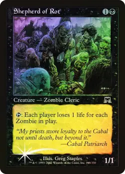Onslaught MTG FOIL Shepherd of Rot Magic - Image 1
