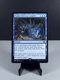 MTG Tasha's Hideous Laughter - Adventures in the Forgotten Realms 78 NM Unplayed - Image 1