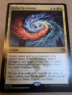 Jeskai Revelation - Tarkir: Dragonstorm Regular - Mtg - Image 1