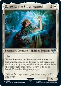 LP - Samwise the Stouthearted [LTR - 28] Universes Beyond: The Lord of the Ri... - Image 1